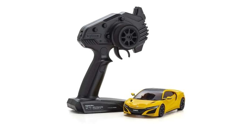 Kyosho Mini-Z MR04 RWD Honda NSX gul Pearl (W-MM/KT531P)