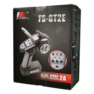 Flysky FS-GT2E 2 kanals Radio kit med 1 mottagare