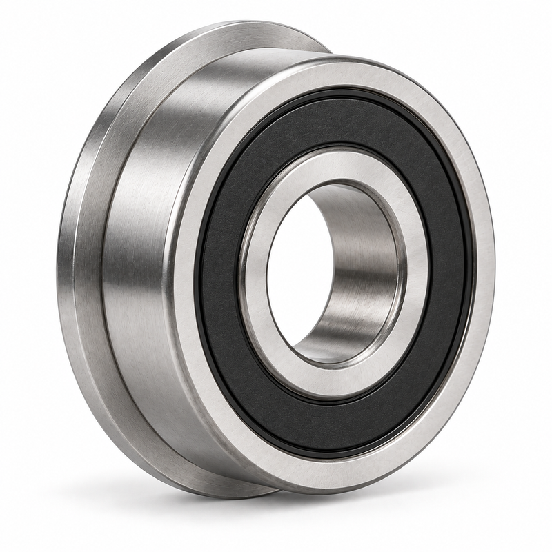 Kullager F685-ZZ 5x11x5 Fläns Metalltät