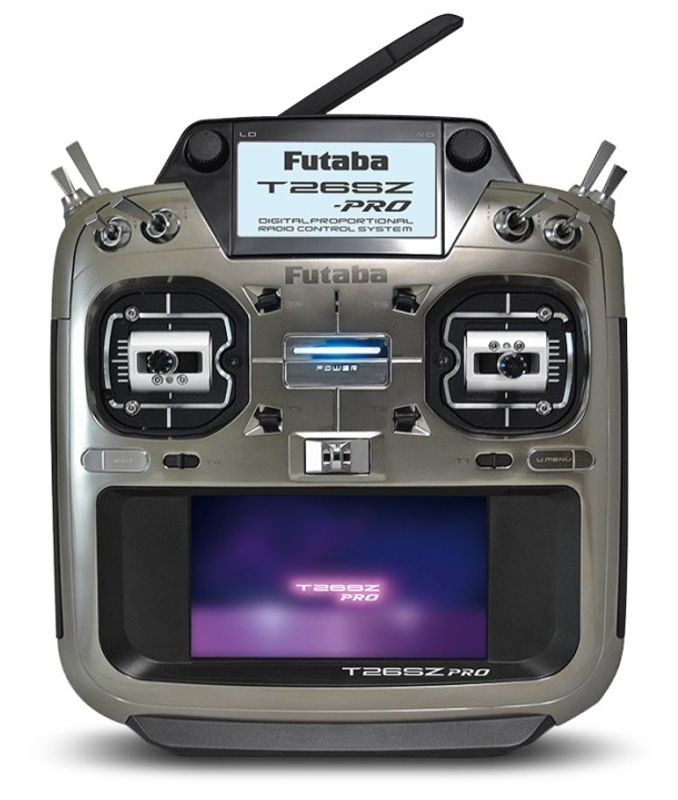 Futaba T26SZ-PRO Radio FASSTest26, R7208SB, 2S LiPo