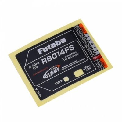 Futaba Ettikett R6014FS LABEL