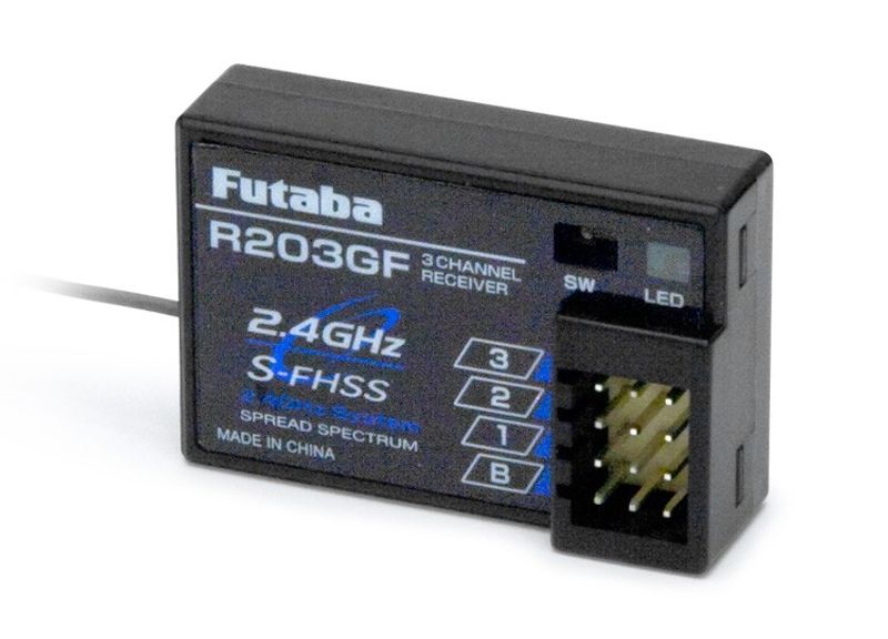 Futaba 3PV Rattradio/R203GF 2.4GHz S/T-FHSS