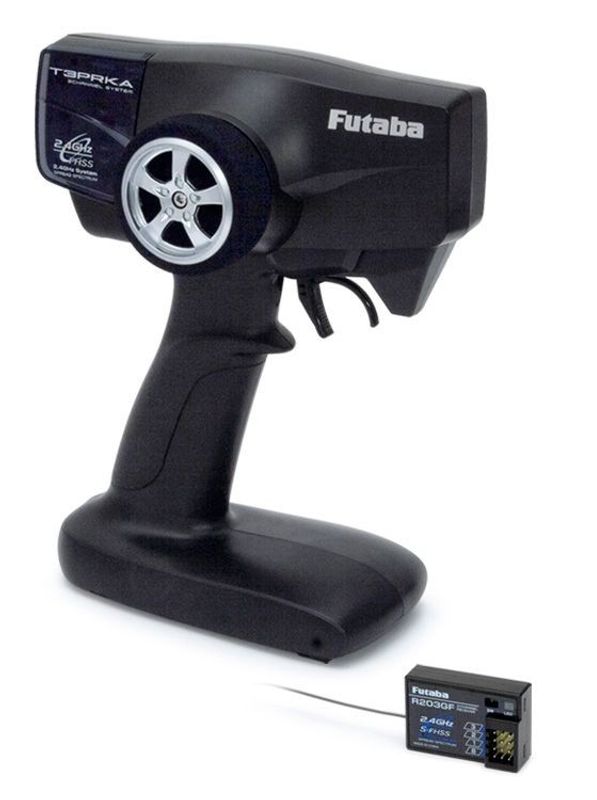 Futaba T3PRKA Rattradio med R203GF mottagare