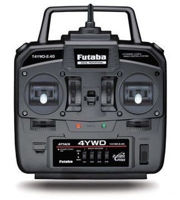 Futaba Radio set ATTACK 4-kanals bilmix/R214GFE