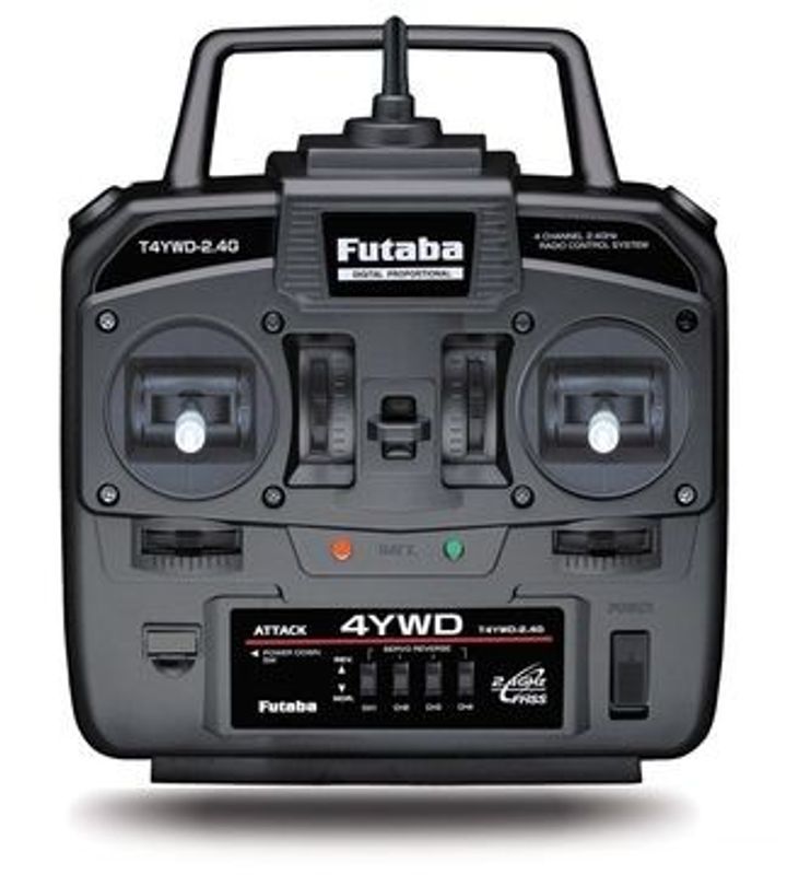 Futaba Radio set ATTACK 4-kanals bilmix/R214GFE