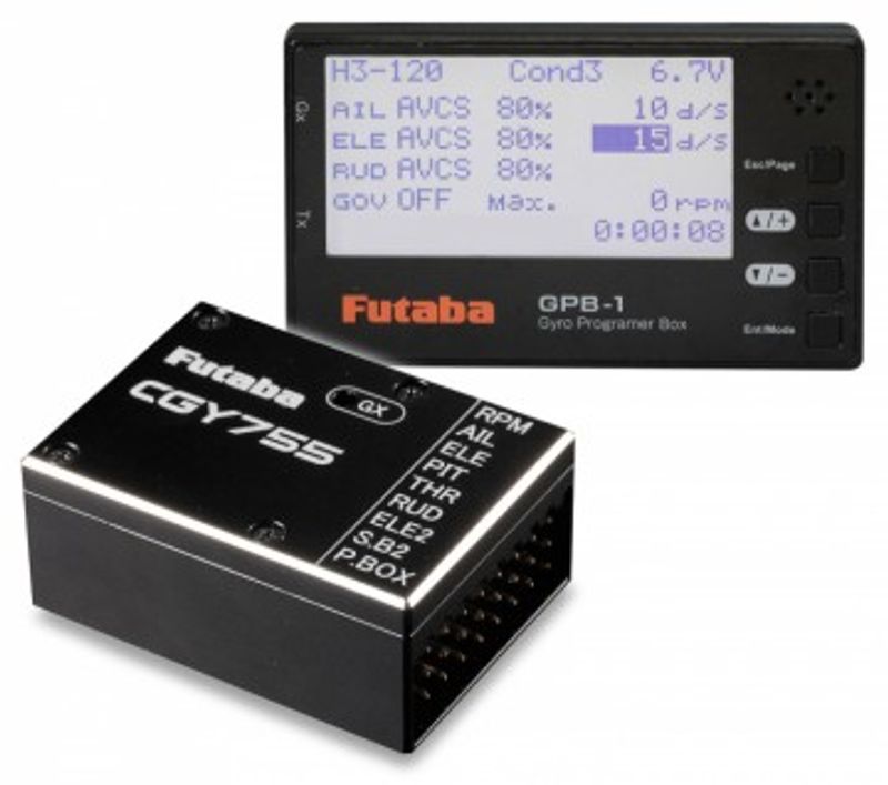 Futaba CGY755 Gyro F3C/F3N competition + GBP-1