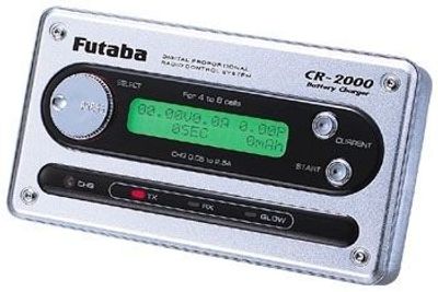Futaba Laddare TX,RX, glöd LCD