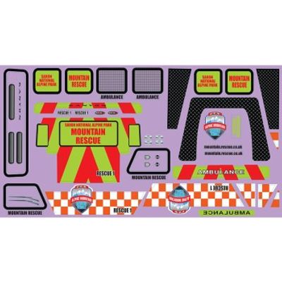Dekal Ark FTX Kanyon 4x4 Mountain Resque