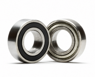 Kullager 3/16x3/8x1/8 Gummi/Metalltät