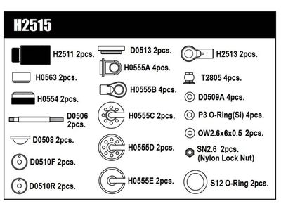 DAMPER SET MRX