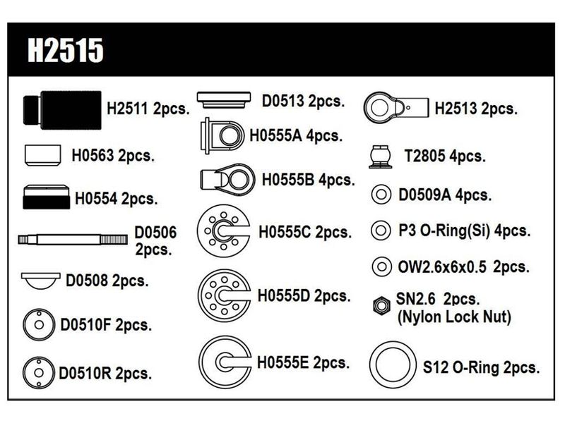 DAMPER SET MRX