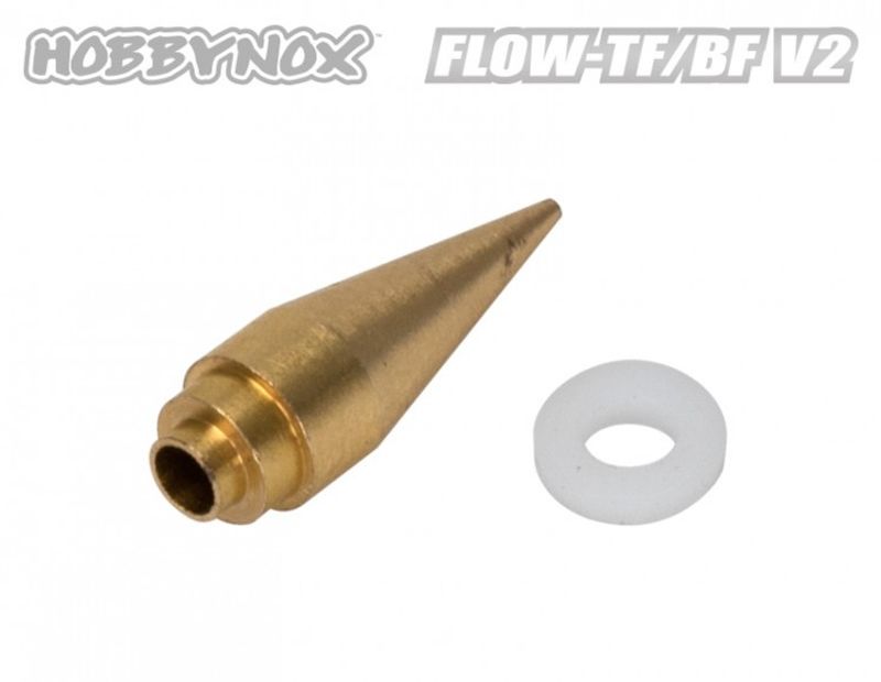 FLOW-TF V2 Airbrush Top Feed 0.3/0.5/0.8mm 2/5/13cc 1.8m Slang