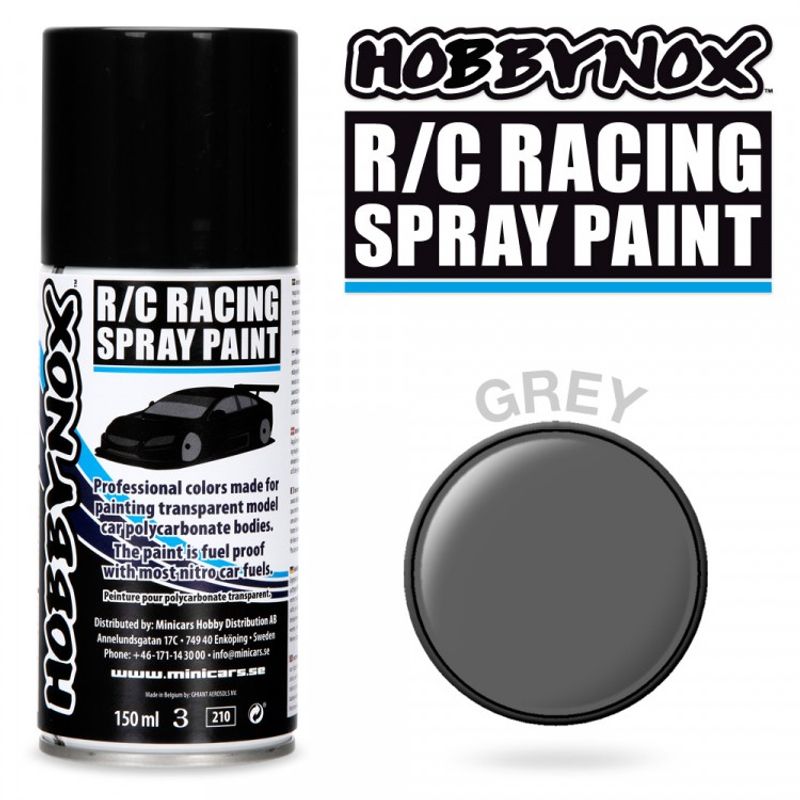 Lexan Färg Spray - Grå 150ml Hobbynox