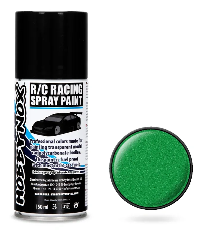 Metallic Grön R/C Racing Spray Färg 150 ml HN1204