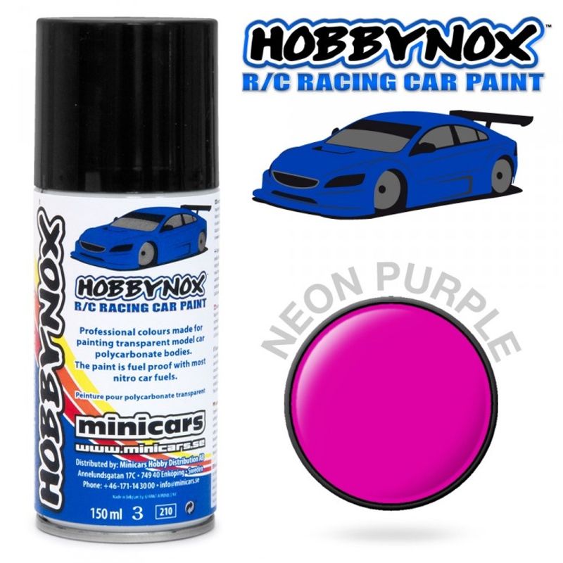 Lexan Spray Färg - Neon Lila 150ml