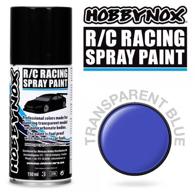 Lexan Spray Färg - Transparent Mörk Blå 150ml