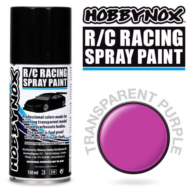 Lexan Spray Färg - Transparent Lila 150ml
