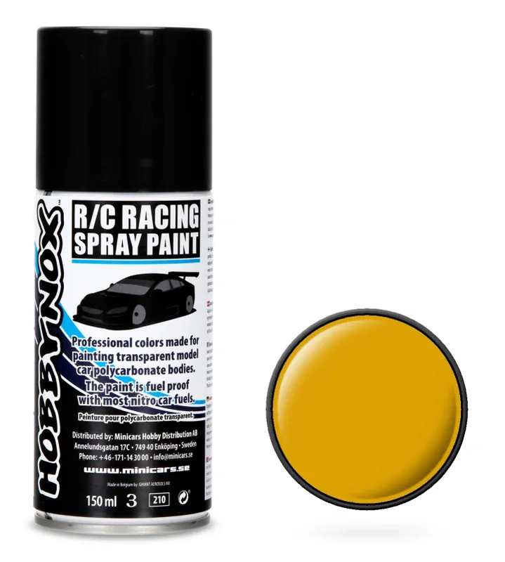 Camel Gul R/C Racing Spray Färg 150 ml hn1602