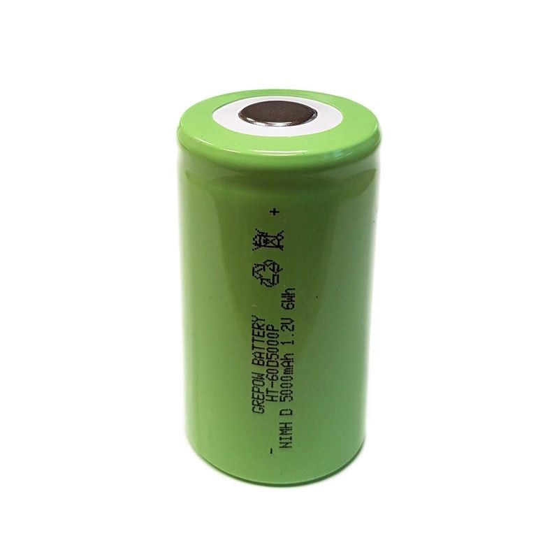 GREPOW D 5000mAh 1,2V NiMH-batteri