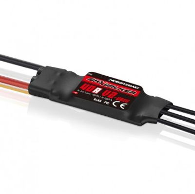 Hobbywing Skywalker 40A V2 UBEC Fartreglage Flygplan 3-4S