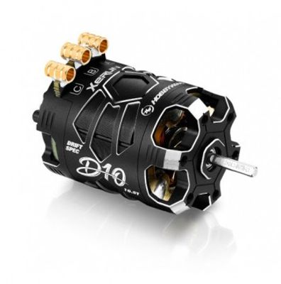 Hobbywing Motor XeRun D10 10.5T Svart Drift BL Sensored