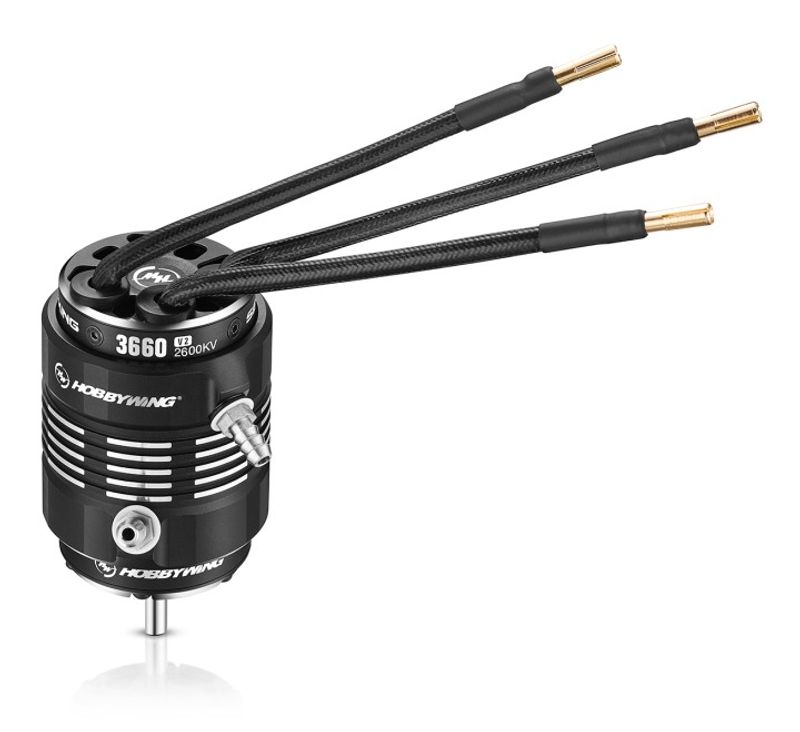 Hobbywing Motor Seaking 3660SL 2600kV Black V2 Båt 2-4S
