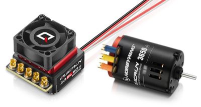 Hobbywing QuicRun Combo 10BL60 SD G2 - 3650SD 17.5T G2 1/10 Sensorbaserat