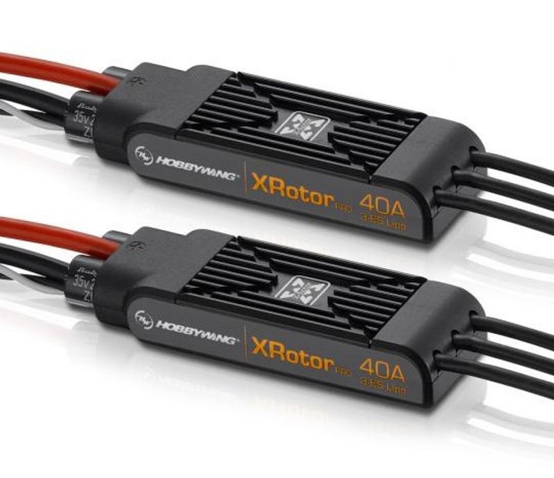 Hobbywing XRotor Pro 40A Fartreglage 3-6S 3.5mm Kontakter Multirotor (2)