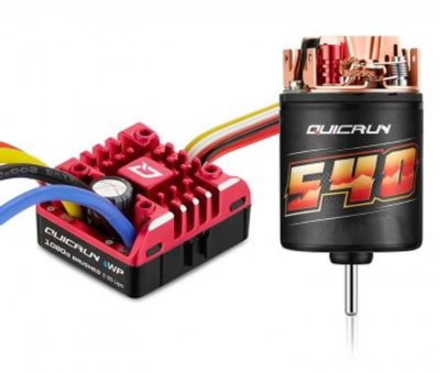Hobbywing QuicRun Combo 1080 G2 - 540 40T 1/10 Crawler