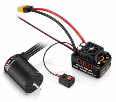 Hobbywing QuicRun Combo 10BL120 - 3652SL 3250kV G2 1/10