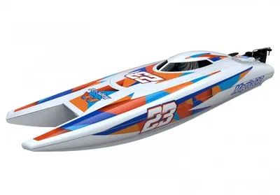 Joysway 8108V6 – Magic Cat V6 Catamaran Micro RC Speedbåt 2,4GHz RTR