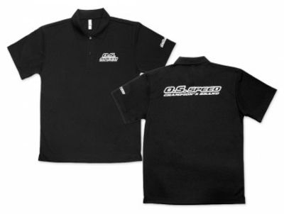 O.S.SPEED Dry Polo Shirt 2023 Svart L