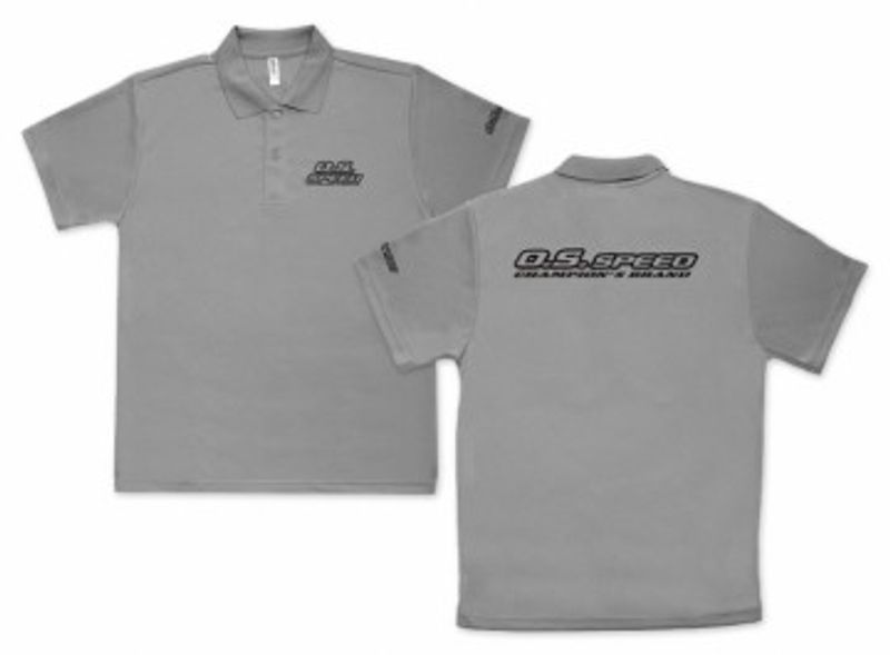 O.S.SPEED Dry Polo Shirt 2023 Grå M
