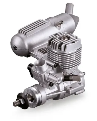 O.S.ENGINE MAX-25FXII 4.07cc 2-takts flygmotor med ljuddämpare