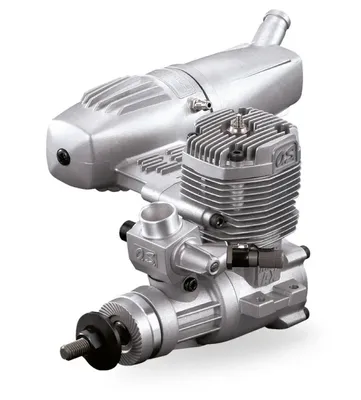 O.S. MAX-55AX 8.93cc 2-takts flygmotor med ljuddämpare