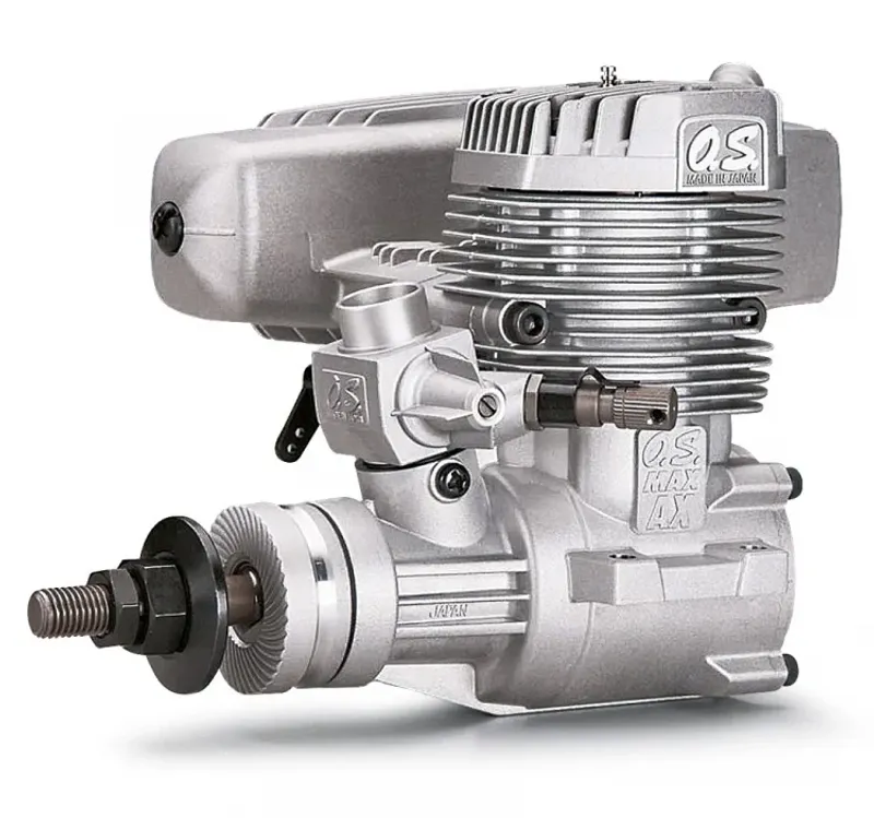 O.S. Engine MAX-75AX 12.29cc 2-takts flygmotor med ljuddämpare