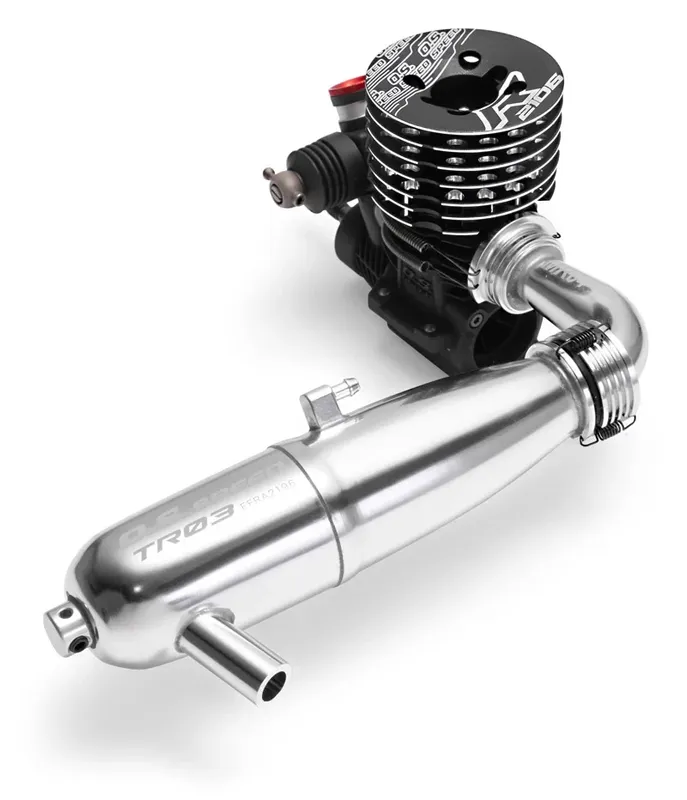 O.S.SPEED R2106 Banbilsmotor Combo V2 med Avgassystem