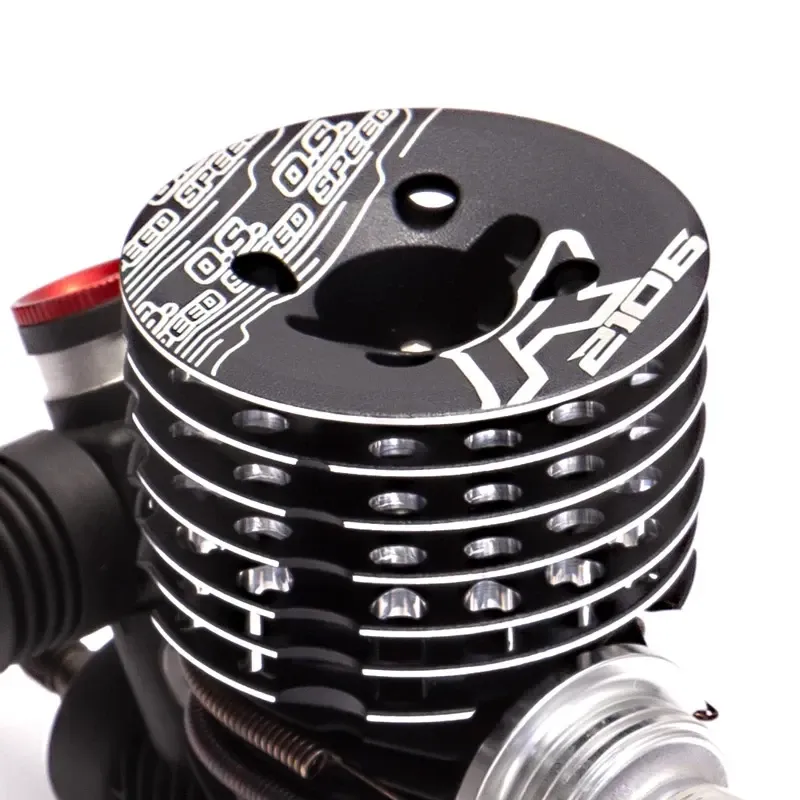 O.S.SPEED R2106 Banbilsmotor Combo V2 med Avgassystem