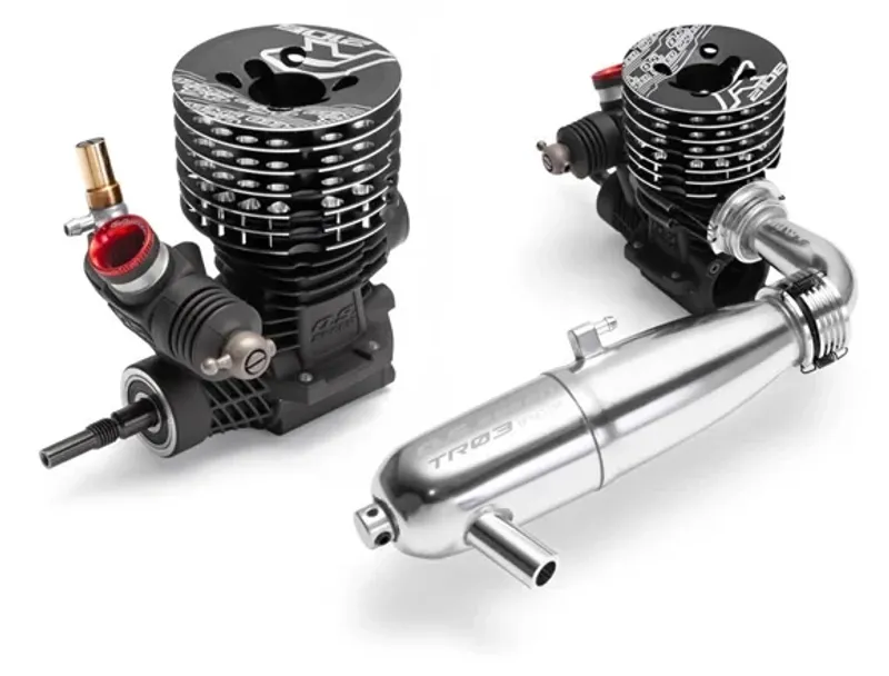 O.S.SPEED R2106 Banbilsmotor Combo V2 med Avgassystem