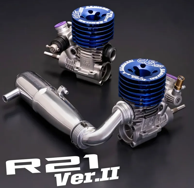 O.S. MAX-R21 V.2 On-Road Förbränningsmotor Combo Set