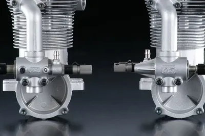 O.S. Engine FS-95V 15.59cc 4-takts flygmotor med ljuddämpare