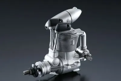 O.S. Engine FS-95V 15.59cc 4-takts flygmotor med ljuddämpare