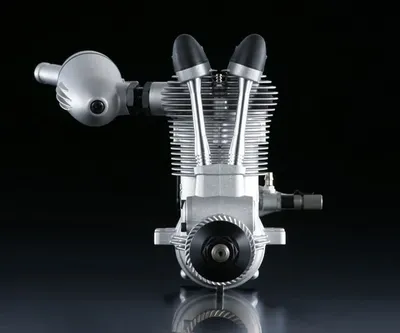 O.S. Engine FS-95V 15.59cc 4-takts flygmotor med ljuddämpare
