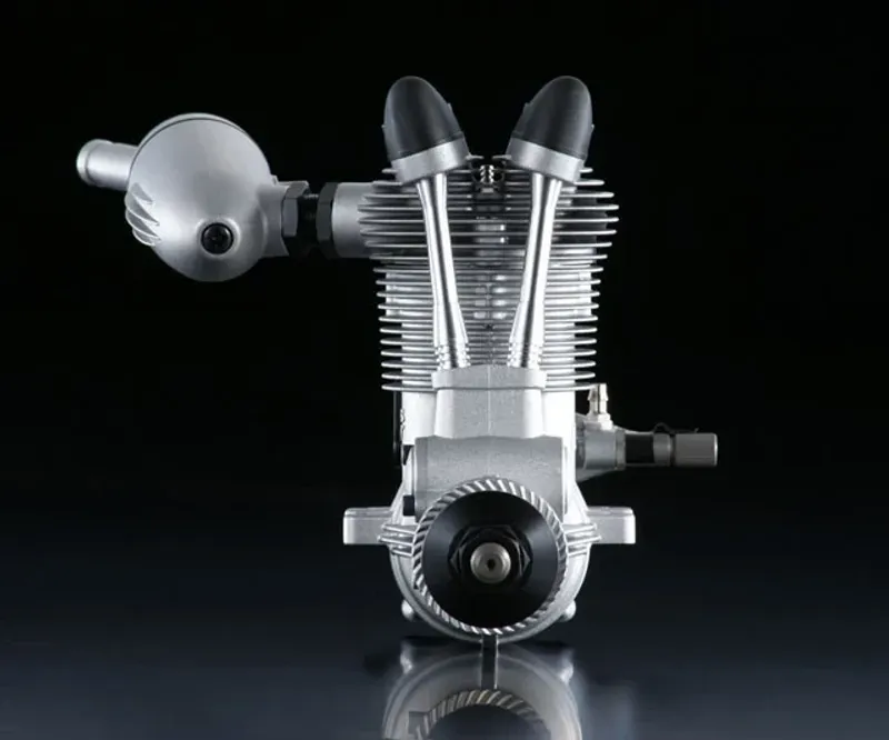 O.S. Engine FS-95V 15.59cc 4-takts flygmotor med ljuddämpare