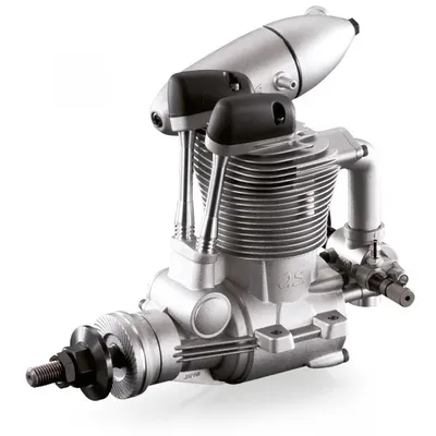 O.S. Engine FS-95V 15.59cc 4-takts flygmotor med ljuddämpare