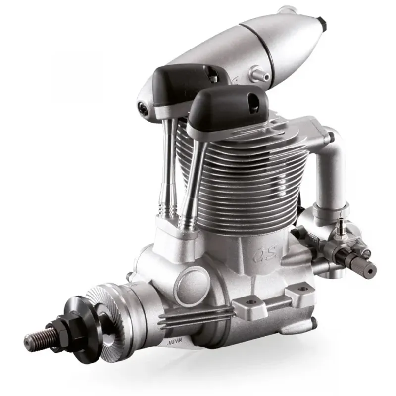 O.S. Engine FS-95V 15.59cc 4-takts flygmotor med ljuddämpare