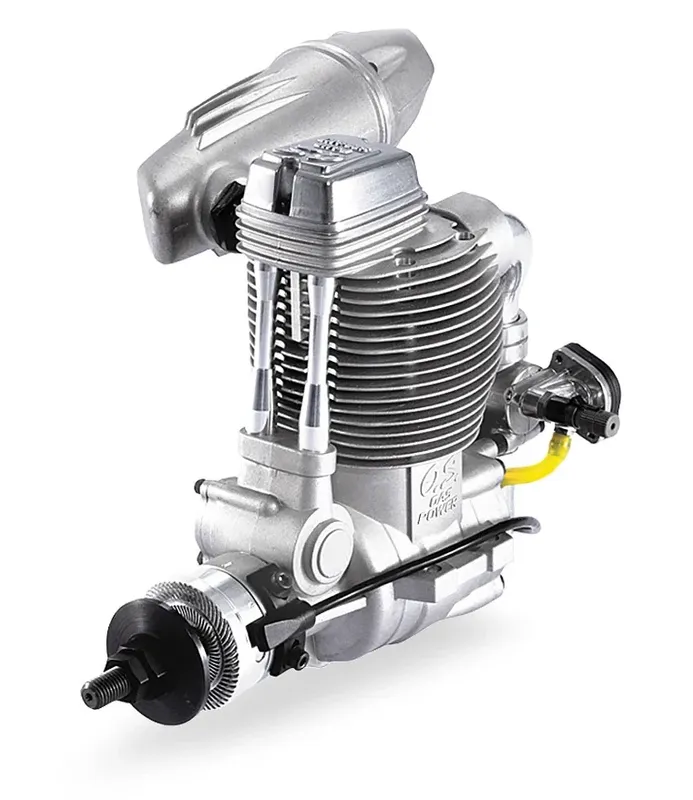 O.S. ENGINE GF30 II 30cc 4-Takts Bensinmotor med Ljuddämpare