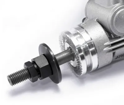 O.S. ENGINE FS-64V 10.46cc 4-takts flygmotor med ljuddämpare