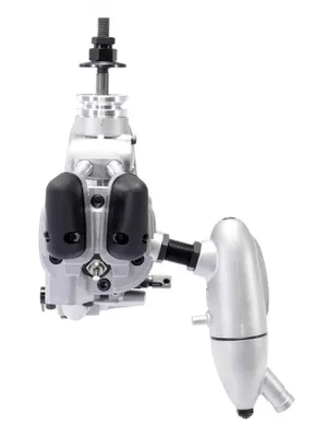 O.S. ENGINE FS-64V 10.46cc 4-takts flygmotor med ljuddämpare