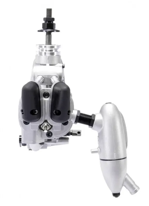 O.S. ENGINE FS-64V 10.46cc 4-takts flygmotor med ljuddämpare